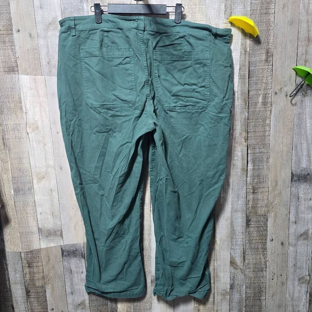 Madewell 90s Straight Pants Old Spruce 22W Plus Size Gorpcore Minimalist Casual - Picture 3 of 6